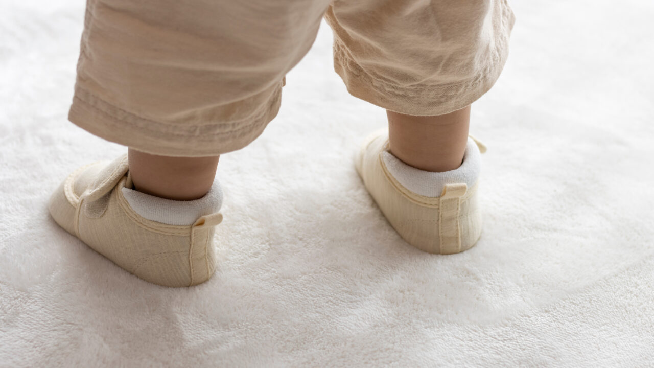 フットメジャー　子供用　足のサイズ測定　サイズ合ってますか？　ファーストシューズ